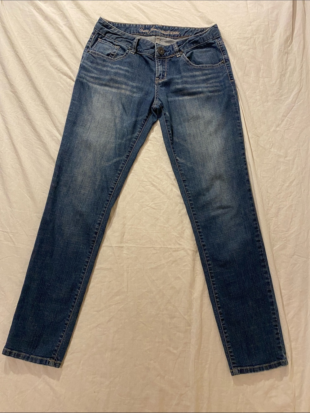 Guess Women's Dark Blue Skinny Jeans